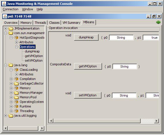  7. MBean- HotSpot Diagnostic