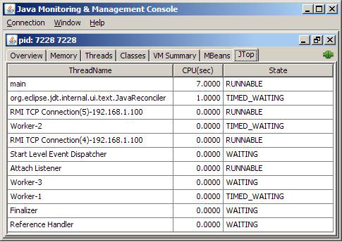  8.  JTop  JConsole 