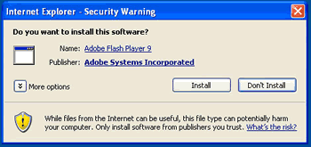 Security Dialog