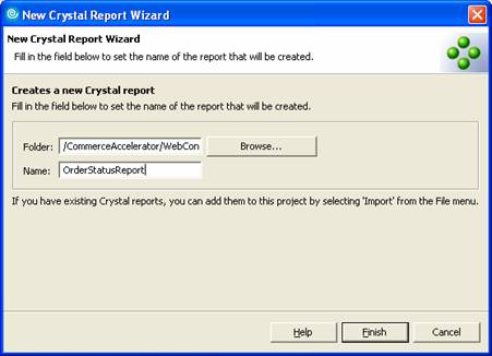  8.   Crystal Report