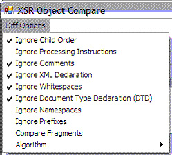  15.  XSR Object Compare 