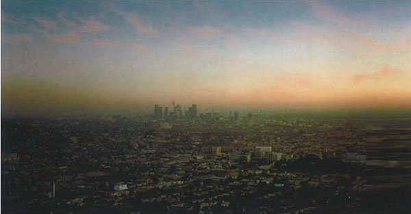 Matte painting: Город Лавы