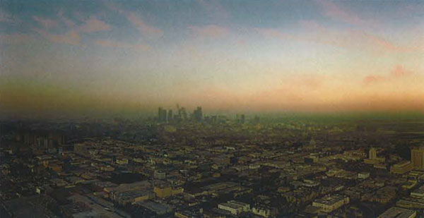 Matte painting: Город Лавы