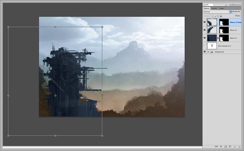 Аспекты цифровой живописи - concept art, часть 02