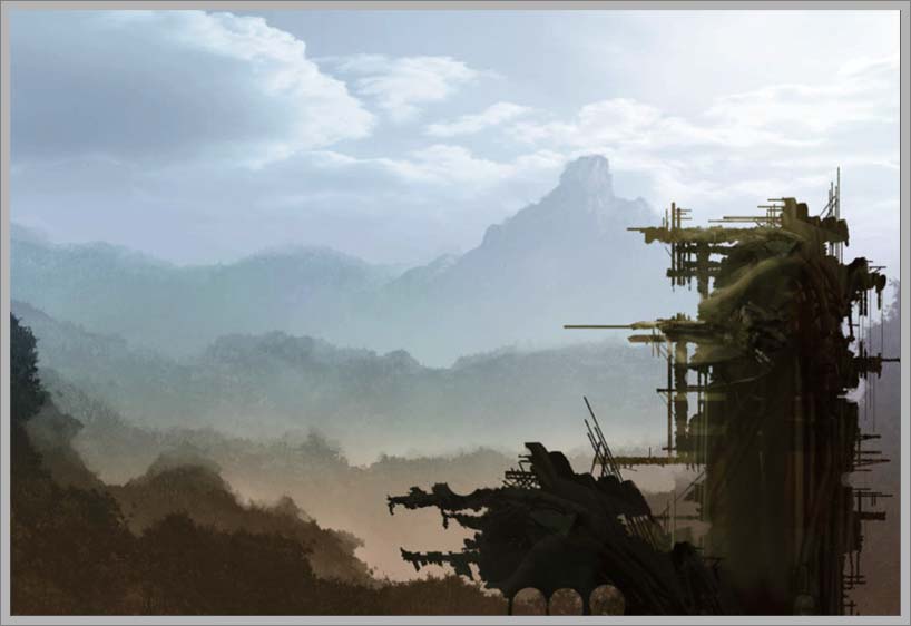 Аспекты цифровой живописи - concept art, часть 02