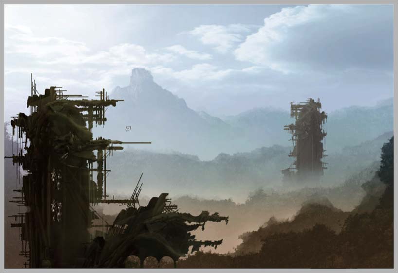 Аспекты цифровой живописи - concept art, часть 02