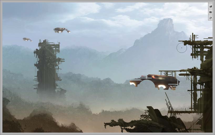 Аспекты цифровой живописи - concept art, часть 02