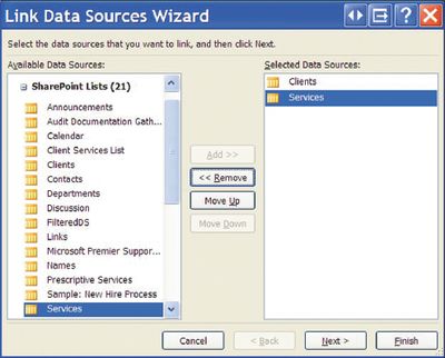  3.       Link Data Sources Wizard