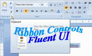 Ribbon Controls