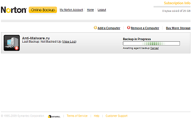 Norton Online Backup   