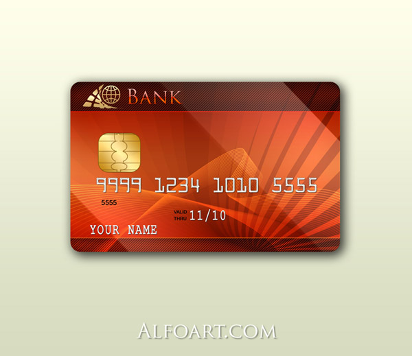 Дизайн кредитной карты