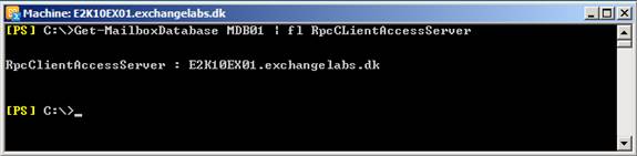  5: FQDN  RPC Client Access Server,     