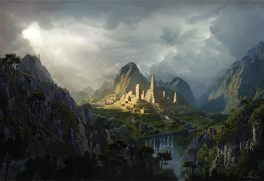 Matte Painting:  