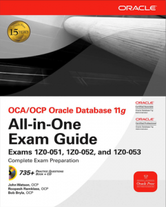 oracle-ocp-exams-guide ora ocp exams guide 241x300 Как я сдавал экзамены на OCP. Часть вторая: Database Administration I. Попытка номер раз.