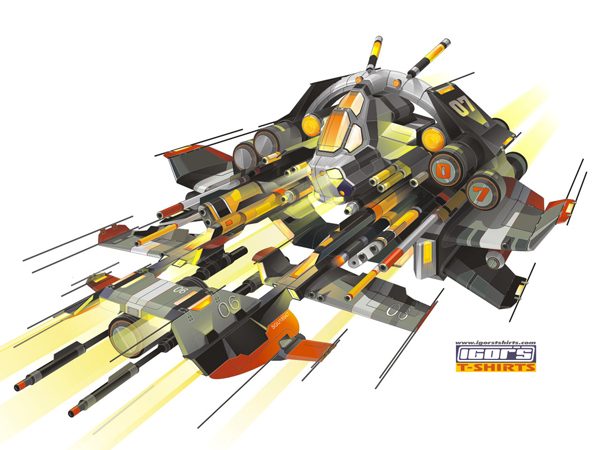 concept vector ship by igorstshirts   CorelDRAW?