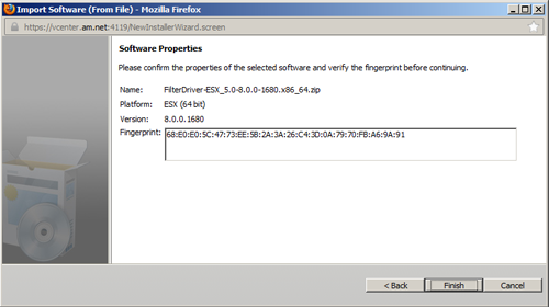   Deep Security Filter Driver      VMware ESXi