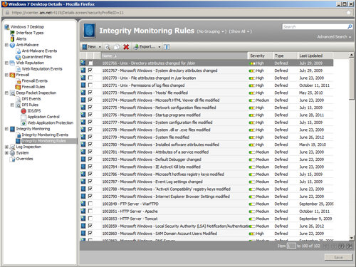     Trend Micro Deep Security 8.0