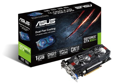 ASUS GeForce GTX 650 Ti Dual Fan ASUS GeForce GTX 650 Ti Dual Fan