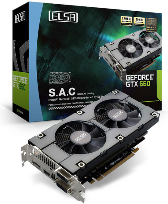 ELSA GeForce GTX 660 S.A.C. ELSA GeForce GTX 660 S.A.C.