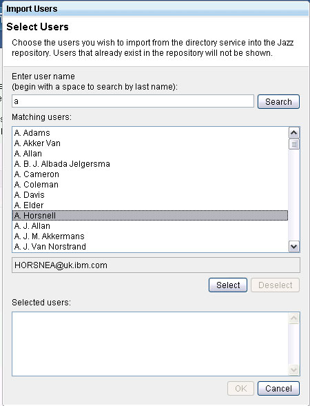  3.  Select Users  Import Users