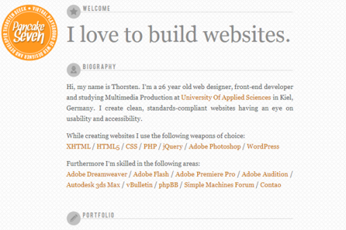 Минималистический веб-дизайн