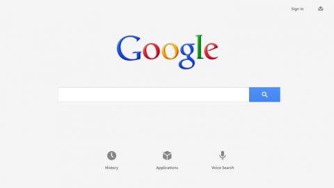 Google Search  Modern UI Windows 8