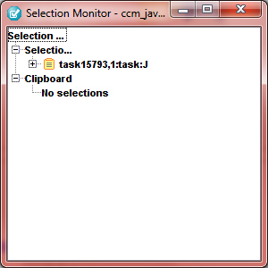  6.  Selection Monitor
