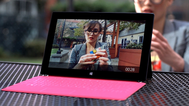 Surface stock pink