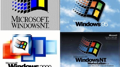 :   Windows 1.0  Windows 8
