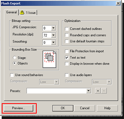 Creating an animated rollover button