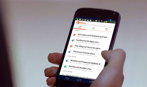 Microsoft выпустила офисный редактор Office Mobile для устройств на Android