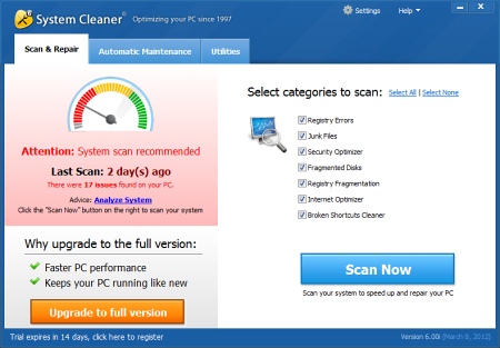   System Cleaner