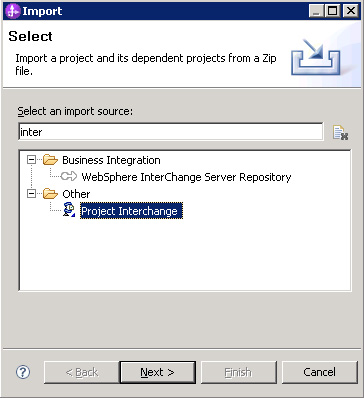 Import a Modeler project