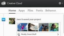 Creative Cloud keeps users in sync