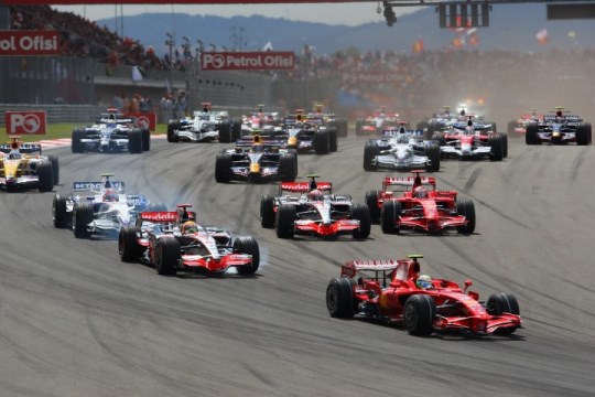 Turkish Formula One Grand Prix: Race