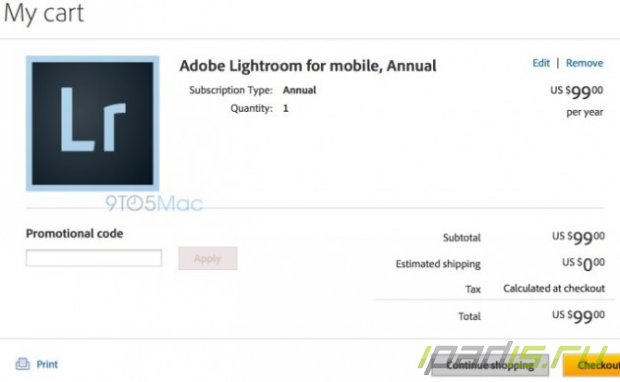 Adobe   Lightroom  iPad  
