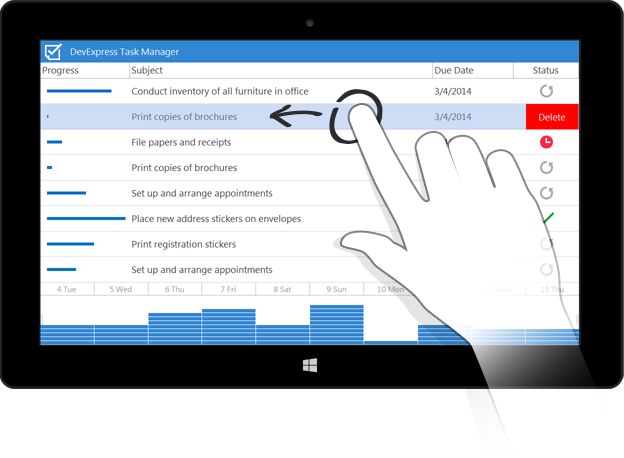 swipe-gesture-grid-control