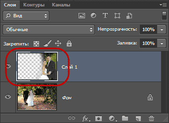 Как сделать картинку полупрозрачной в Adobe Photoshop
