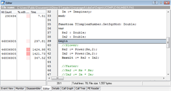 AQtime - Line Profiling Results