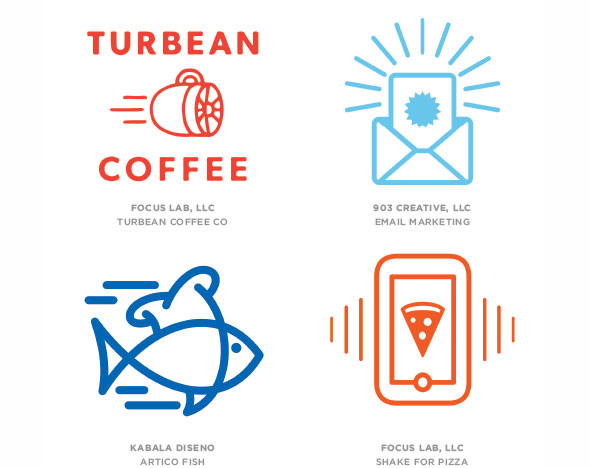 latest logo design trends - Motion Lines