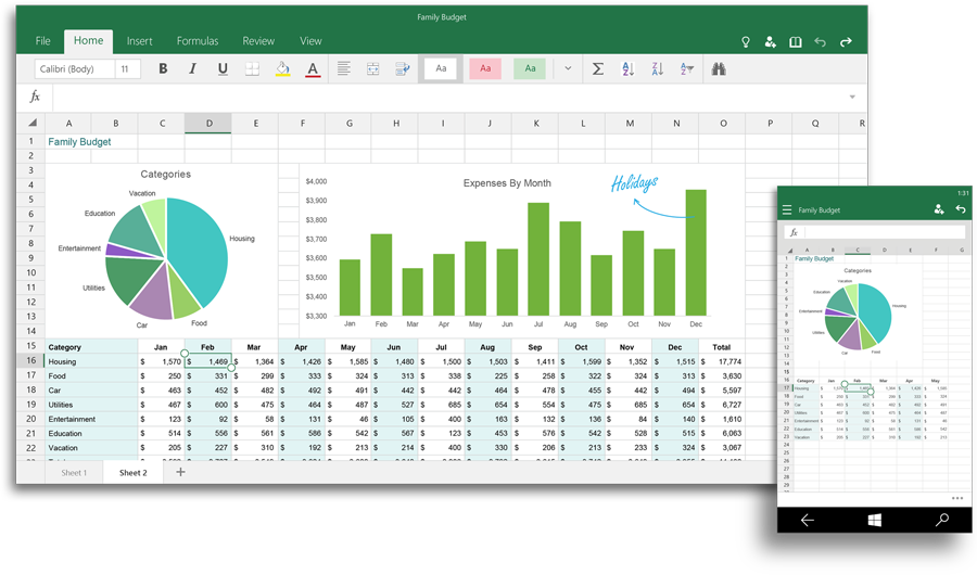   Excel  Windows 10     -  6