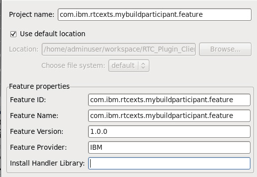  4.   My Build Participant