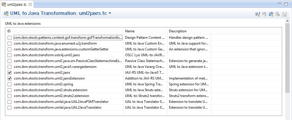  29.  Extensions  UML  Jav