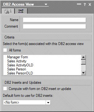 . 2.3.    DB2 Access View