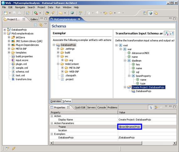  8. ,     Web-  DatabasePojo   Create Project