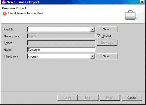  New Business Object