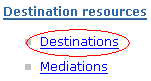  Destination resources