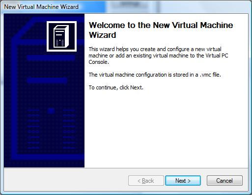 Virtual PC 2007 -   