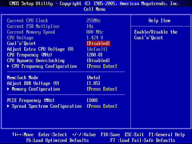 Bios Spread Spectrum