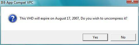 IE6  Vista